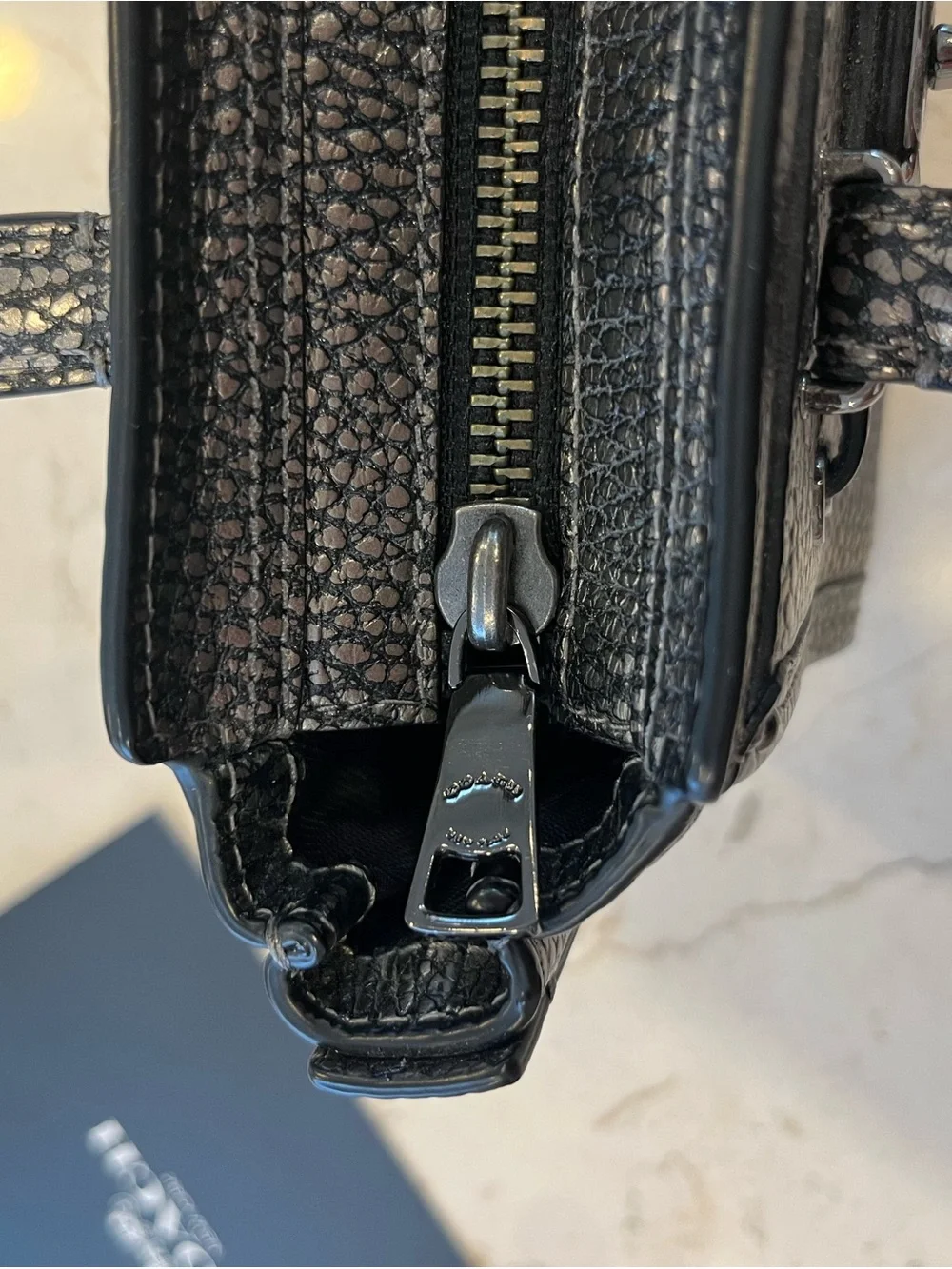 Coach Swagger Micro Metallic Bag